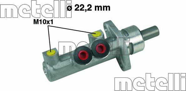 Metelli 05-0327 - Əyləc Baş Silindr furqanavto.az