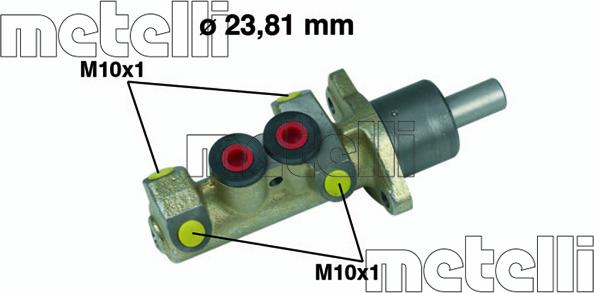 Metelli 05-0253 - Əyləc Baş Silindr furqanavto.az