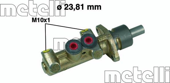 Metelli 05-0252 - Əyləc Baş Silindr furqanavto.az