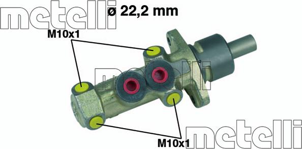 Metelli 05-0206 - Əyləc Baş Silindr furqanavto.az