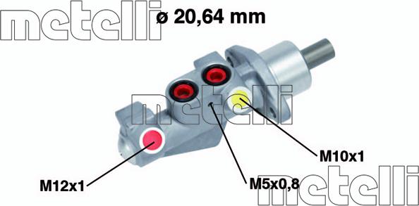 Metelli 05-0750 - Əyləc Baş Silindr furqanavto.az