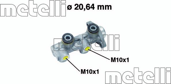 Metelli 05-0760 - Əyləc Baş Silindr furqanavto.az