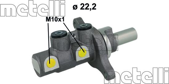 Metelli 05-1151 - Əyləc Baş Silindr furqanavto.az