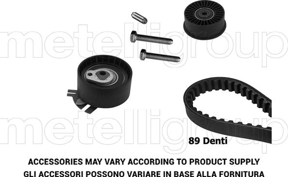 Metelli 29-0197 - Vaxt kəməri dəsti furqanavto.az