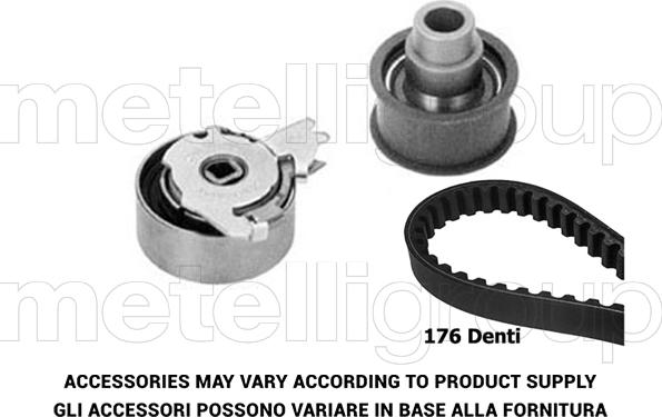 Metelli 29-0146 - Vaxt kəməri dəsti furqanavto.az