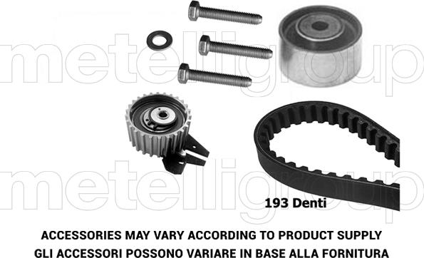 Metelli 29-0148 - Vaxt kəməri dəsti furqanavto.az