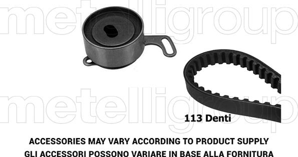 Metelli 29-0302 - Vaxt kəməri dəsti furqanavto.az