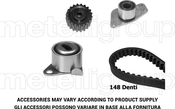 Metelli 29-0334 - Vaxt kəməri dəsti furqanavto.az