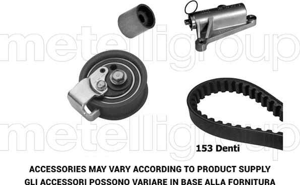 Metelli 29-0372 - Vaxt kəməri dəsti furqanavto.az