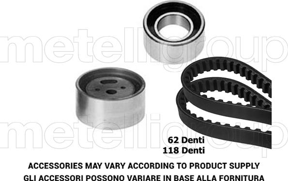 Metelli 29-0242 - Vaxt kəməri dəsti www.furqanavto.az