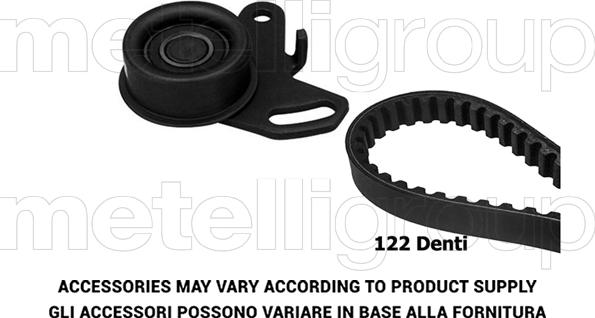 Metelli 29-0261 - Vaxt kəməri dəsti furqanavto.az