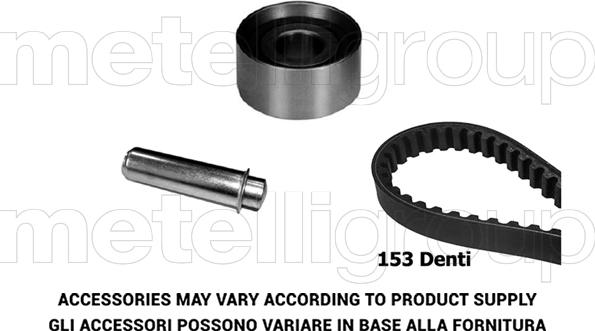 Metelli 29-0289 - Vaxt kəməri dəsti furqanavto.az