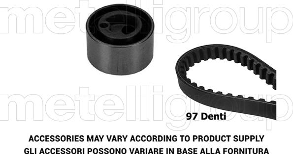 Metelli 29-0282 - Vaxt kəməri dəsti furqanavto.az