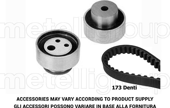 Metelli 29-0233 - Vaxt kəməri dəsti furqanavto.az