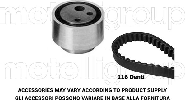 Metelli 29-0225 - Vaxt kəməri dəsti furqanavto.az