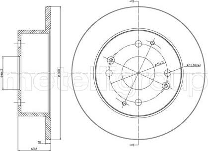 Comline ADC0536 - Əyləc Diski furqanavto.az