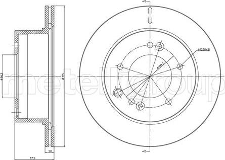 Blue Print ADG04369 - Əyləc Diski furqanavto.az