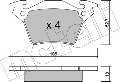 Metelli 22-0574-0 - Yağ filtri furqanavto.az