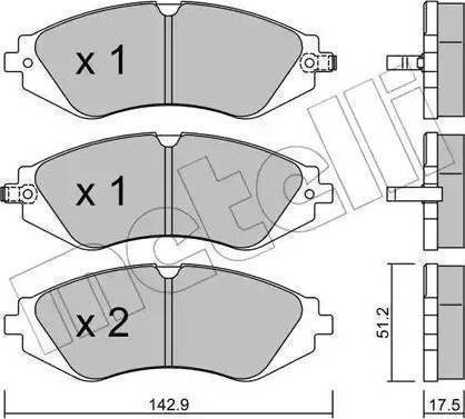 Sangsin Brake SP1077 - Əyləc altlığı dəsti, əyləc diski furqanavto.az