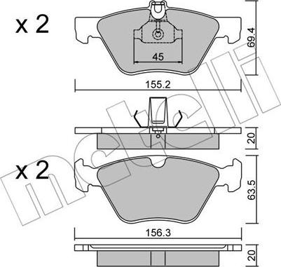 Metelli 22-0252-0 - Yağ filtri furqanavto.az