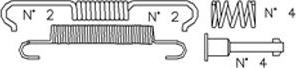 Metelli K375 - Aksesuar dəsti, əyləc başlıqları furqanavto.az