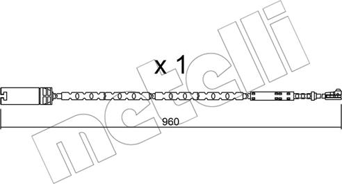 Metelli SU.281 - Xəbərdarlıq Kontakt, əyləc padinin aşınması furqanavto.az