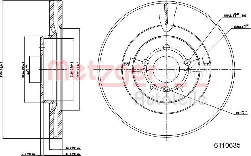 Metzger 6110635 - Əyləc Diski furqanavto.az