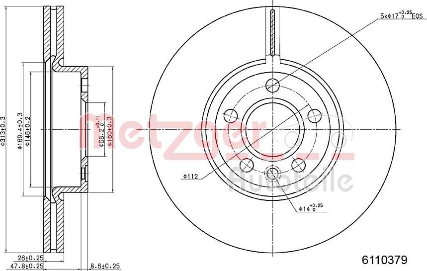 Metzger 6110379 - Əyləc Diski furqanavto.az