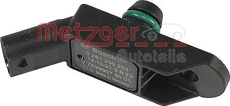 Metzger 0906152 - Sensor, suqəbuledici manifold təzyiqi furqanavto.az