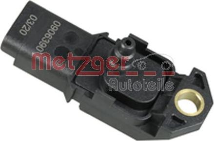 Metzger 0906390 - Sensor, suqəbuledici manifold təzyiqi furqanavto.az