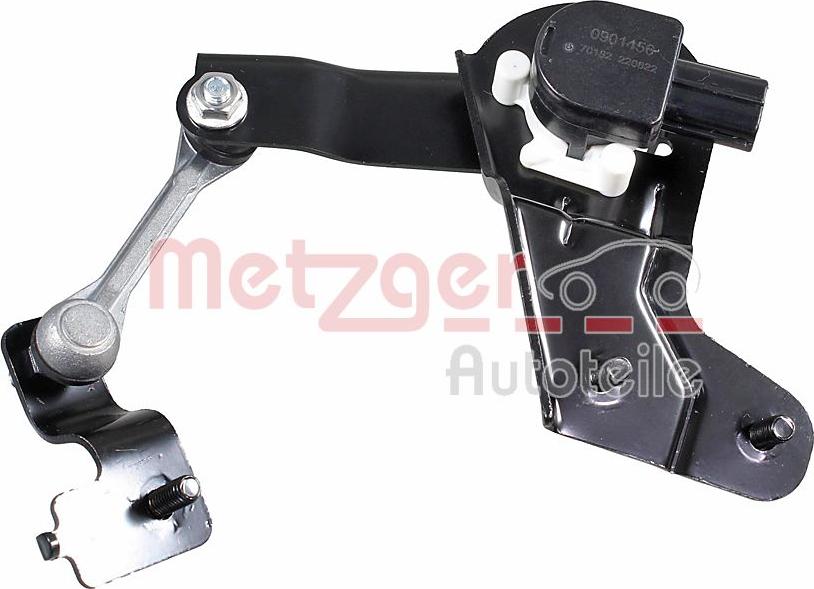 Metzger 0901456 - Sensor, fənər diapazonunun tənzimlənməsi furqanavto.az