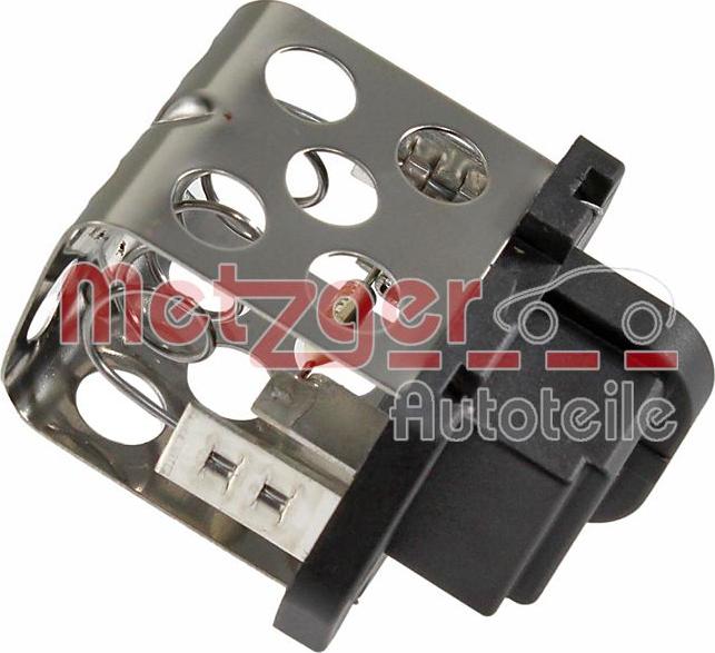 Metzger 0917716 - Ön rezistor, elektromotor radiator fanatı furqanavto.az