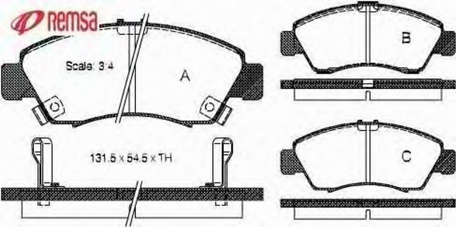 Metzger 041902 - Əyləc altlığı dəsti, əyləc diski furqanavto.az