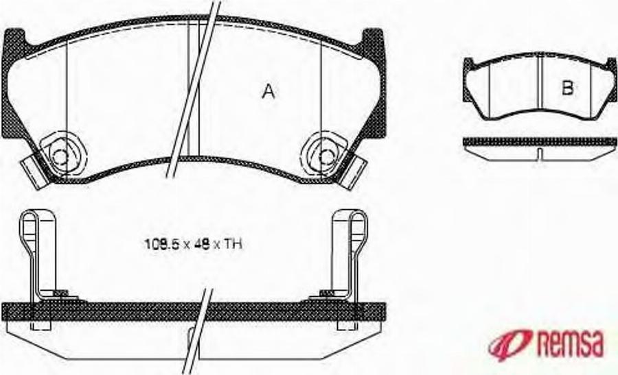 Metzger 0592.02 - Əyləc altlığı dəsti, əyləc diski furqanavto.az