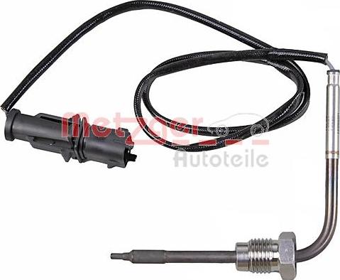 Metzger 0894891 - Sensor, işlənmiş qazın temperaturu furqanavto.az