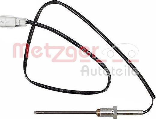 Metzger 0894812 - Sensor, işlənmiş qazın temperaturu furqanavto.az