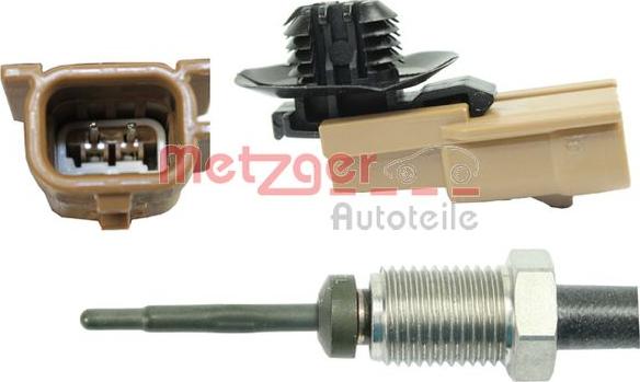 Metzger 0894388 - Sensor, işlənmiş qazın temperaturu furqanavto.az