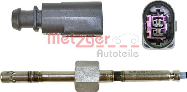 Metzger 0894298 - Sensor, işlənmiş qazın temperaturu furqanavto.az