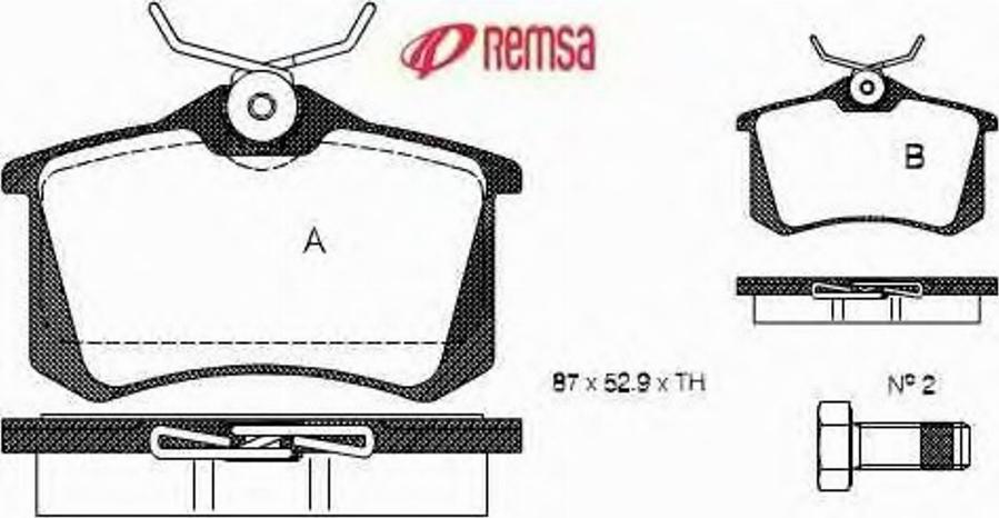 Metzger 0263.10 - Əyləc altlığı dəsti, əyləc diski furqanavto.az