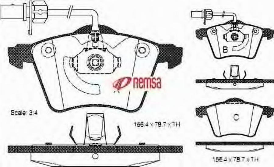 Metzger 0721.02 - Əyləc altlığı dəsti, əyləc diski furqanavto.az