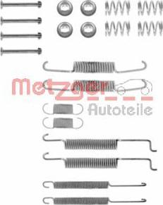 Metzger 105-0597 - Aksesuar dəsti, əyləc başlıqları furqanavto.az