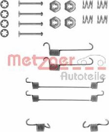 Metzger 105-0650 - Aksesuar dəsti, əyləc başlıqları furqanavto.az