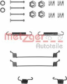 Metzger 105-0651 - Aksesuar dəsti, əyləc başlıqları furqanavto.az