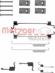 Metzger 105-0676 - Aksesuar dəsti, əyləc başlıqları furqanavto.az