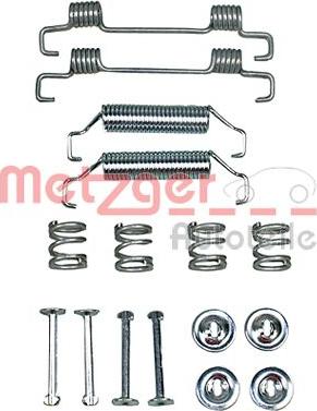 Metzger 105-0052 - Aksesuar dəsti, dayanacaq əyləci başlıqları furqanavto.az