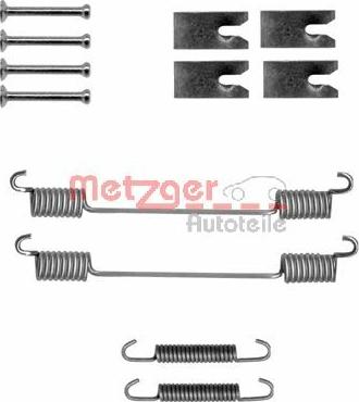 Metzger 105-0836 - Aksesuar dəsti, əyləc başlıqları furqanavto.az