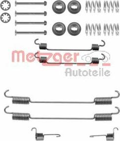 Metzger 105-0740 - Aksesuar dəsti, əyləc başlıqları furqanavto.az