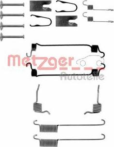 Metzger 105-0751 - Aksesuar dəsti, əyləc başlıqları furqanavto.az