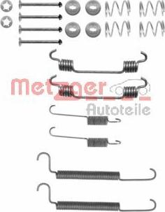 Metzger 105-0766 - Aksesuar dəsti, əyləc başlıqları furqanavto.az