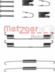 Metzger 105-0781 - Aksesuar dəsti, əyləc başlıqları furqanavto.az